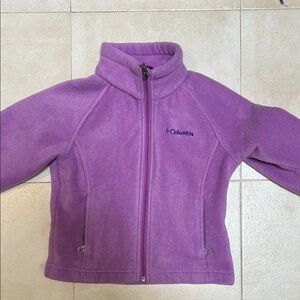 Columbia Kids Purple Fleece Jacket